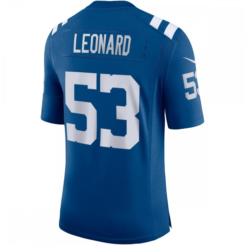 Shaquille Leonard Indianapolis Colts Nike Vapor Limited Jersey - Royal-Profan Arena